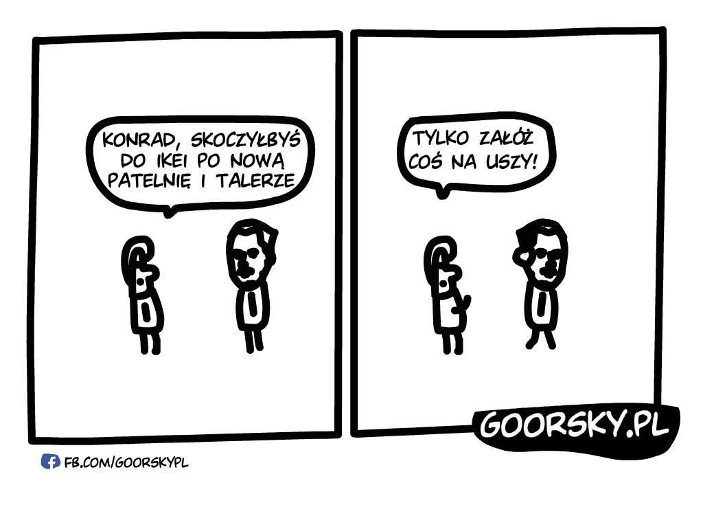 Konrad Berkowicz w IKEA