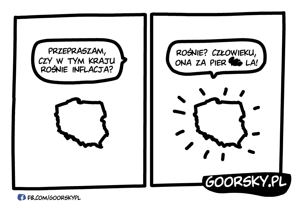  Inflacja rośnie