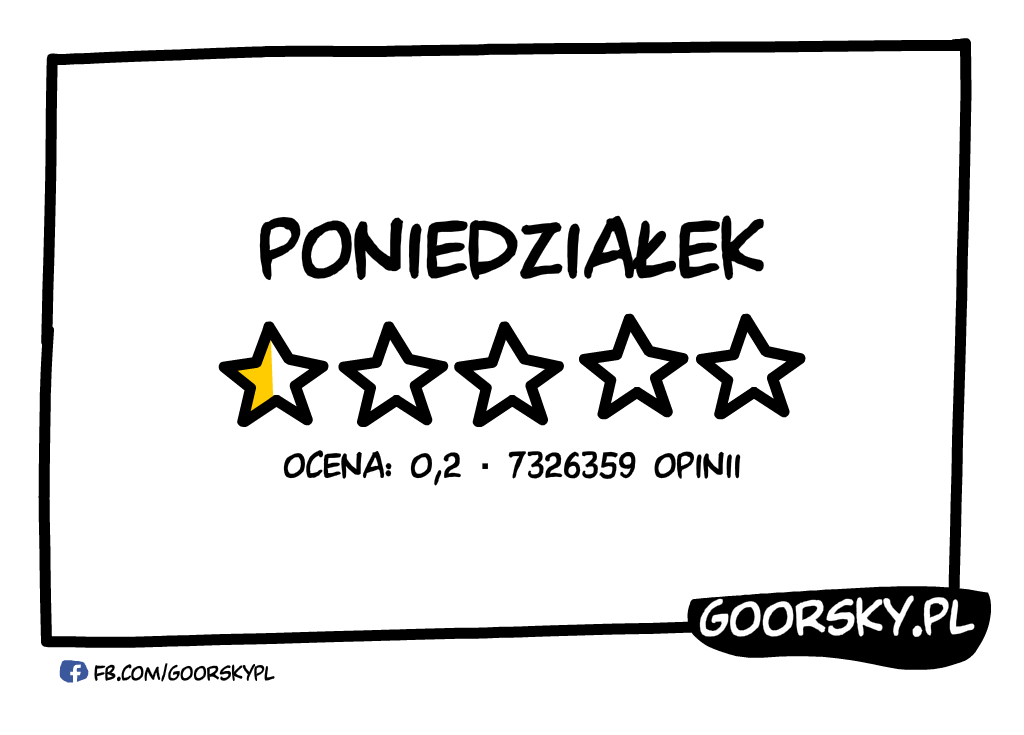  Poniedziałek